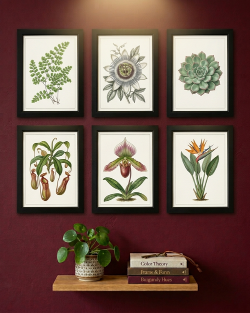 6 Lı Siyah Plastik Çerçeve 21x30 A4 Boyut