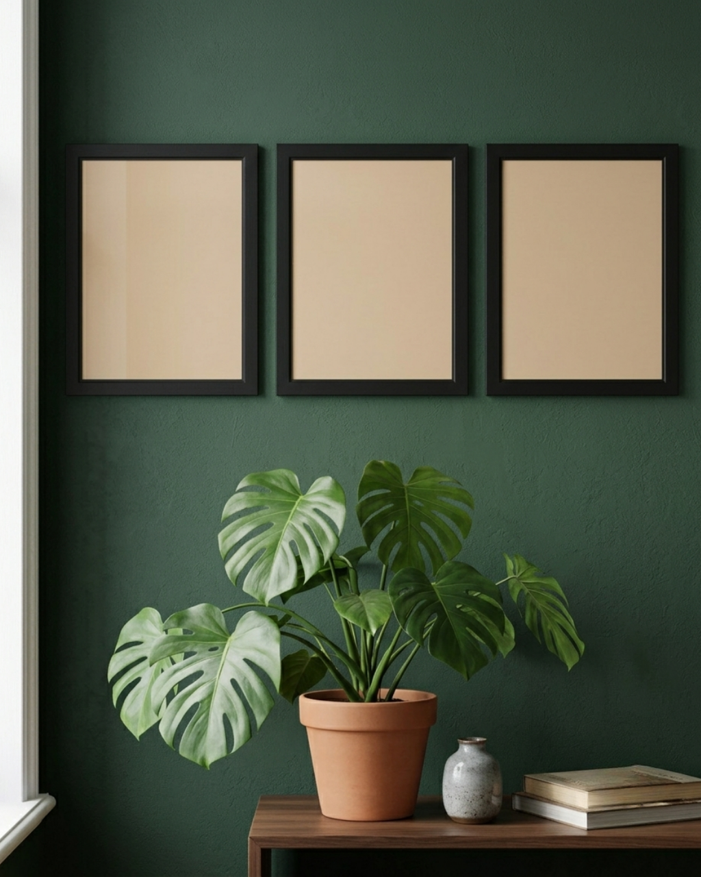 3 Adet Siyah Plastik Çerçeve 21x30 A4 Boyut